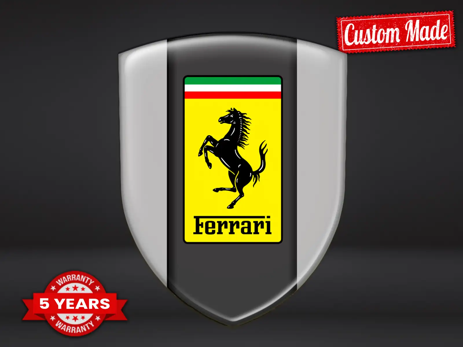 Ferrari Vinilos Ventana Coche Lujo Alta Calidad Derrape